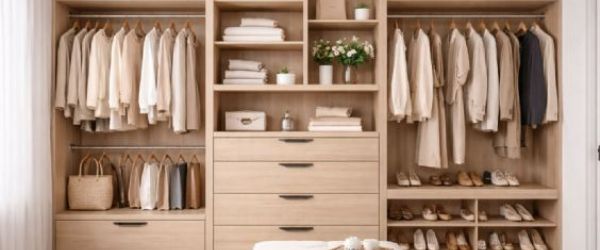 室內裝修衣櫃設計指南：收納機能、空間配置與施工細節